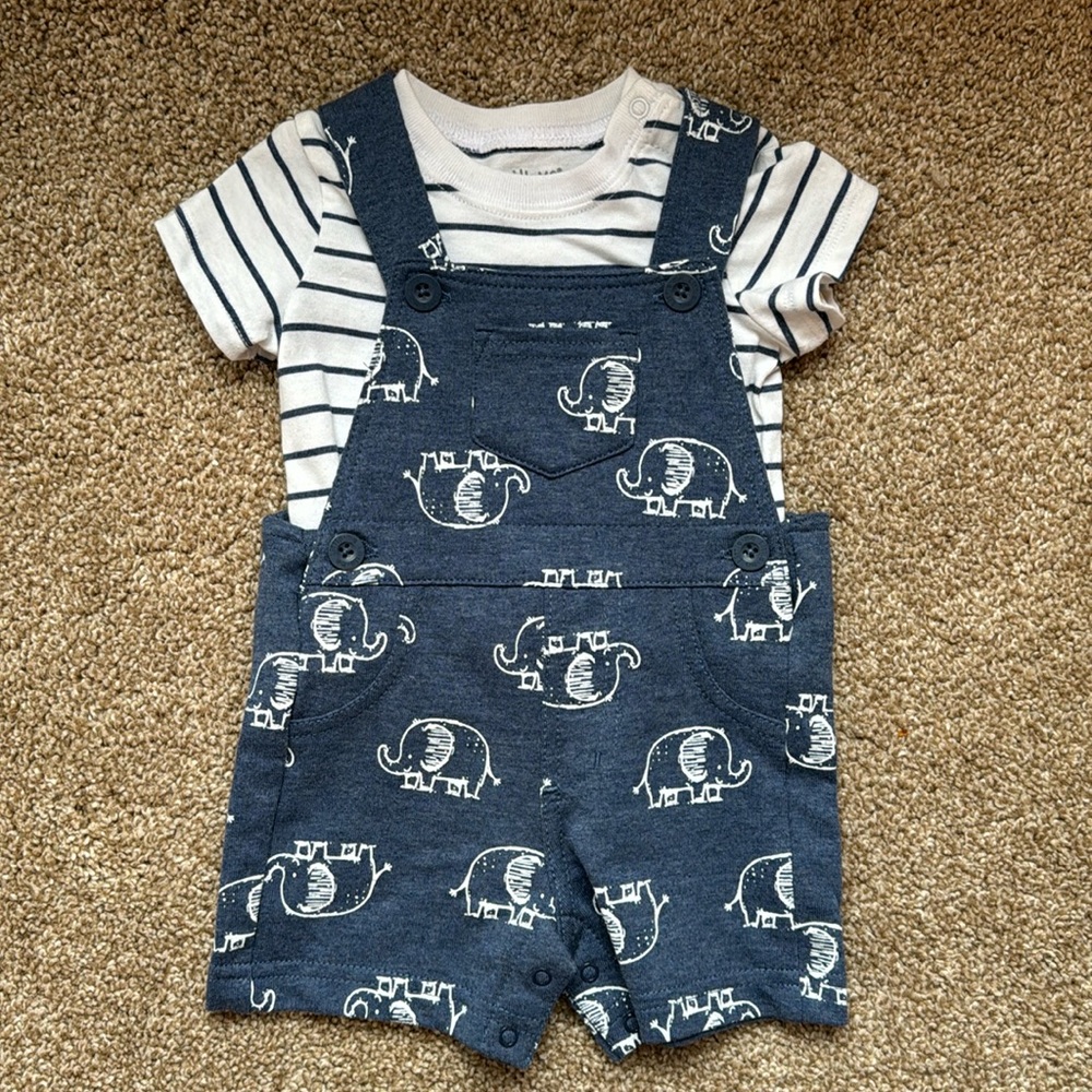 Little Me Shortall Set
